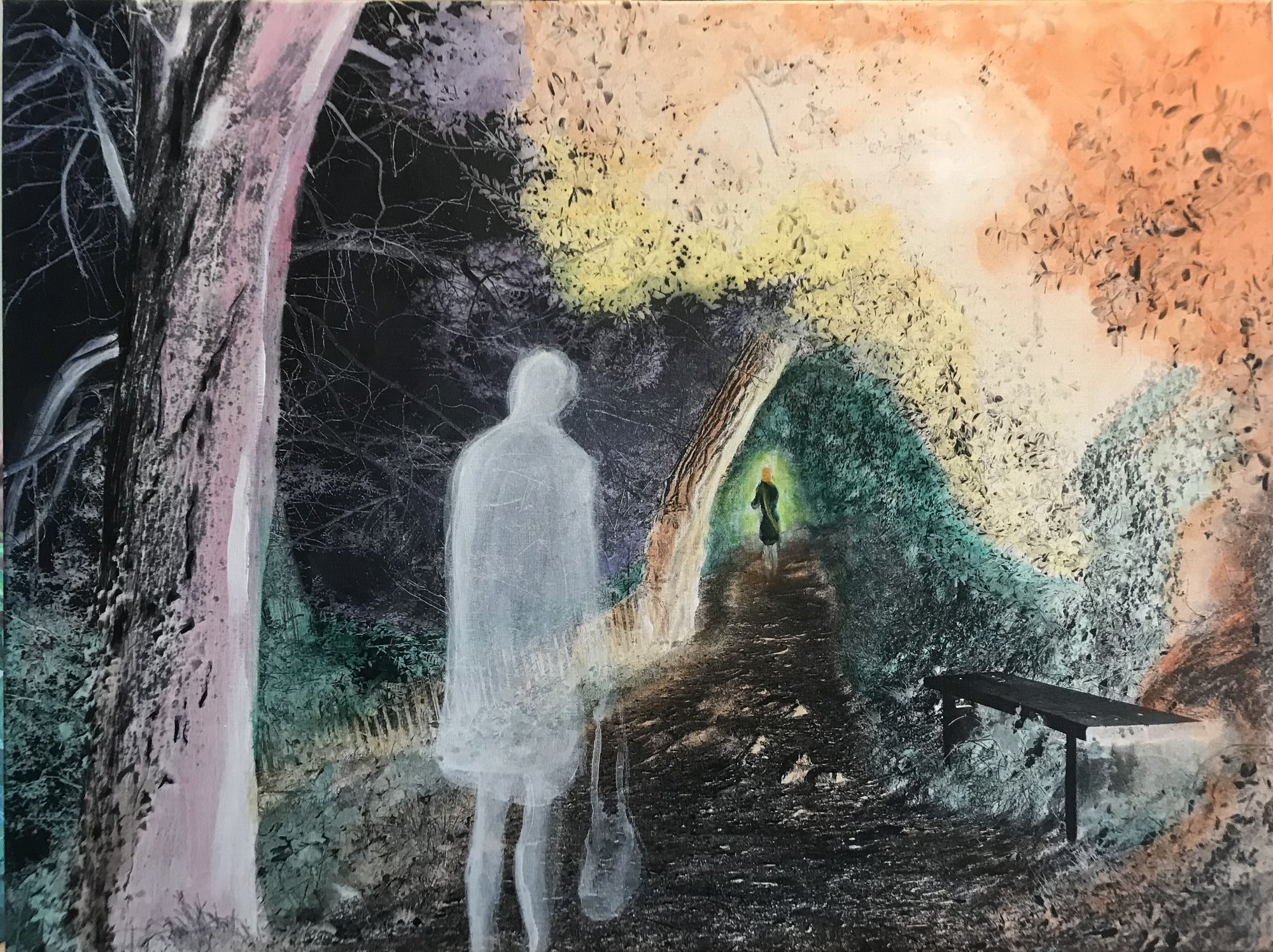 Vas - Peinture de Christine Gauche