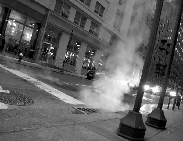 Rue de New-York - Noir & Blanc - Photographie de Christine Gauche