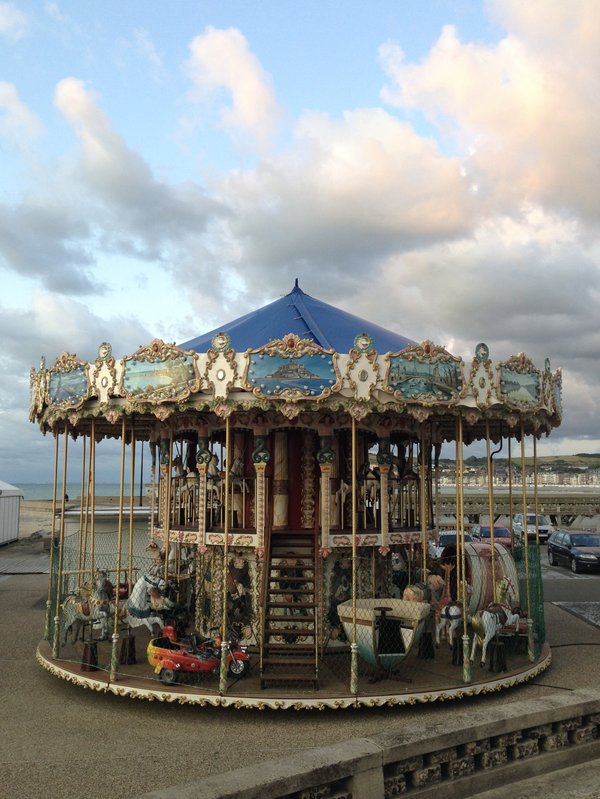 Le Tréport - Carrousel - Photographie de Christine Gauche