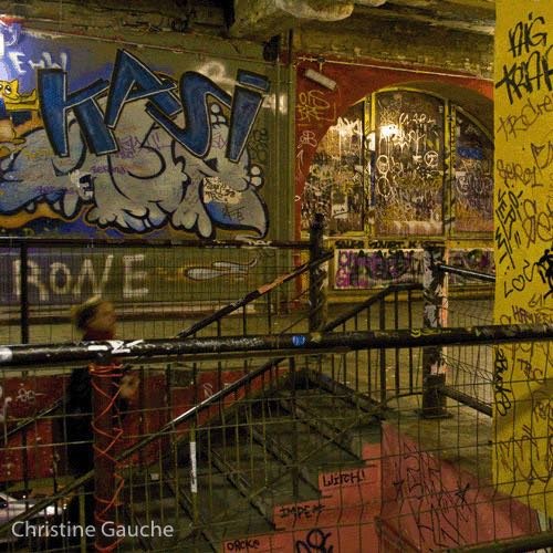 Atelier d'artiste à Berlin 6 - Graffiti - Photographie de Christine Gauche